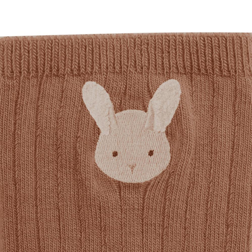 Bell Socks | Fluffy Bunny | Rose Dawn