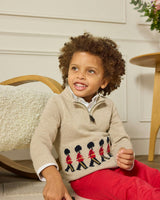 Marching Guardsman Half-Zip Sweater