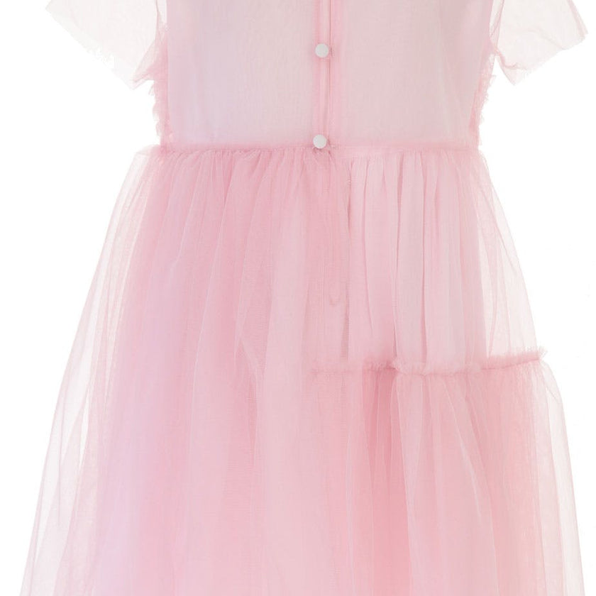 Old Rose Pink Tulle Dress