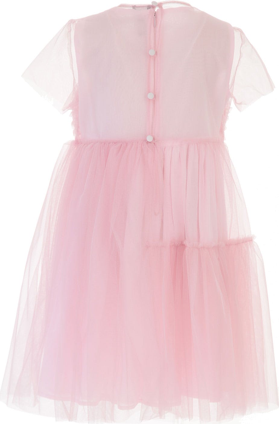 Old Rose Pink Tulle Dress