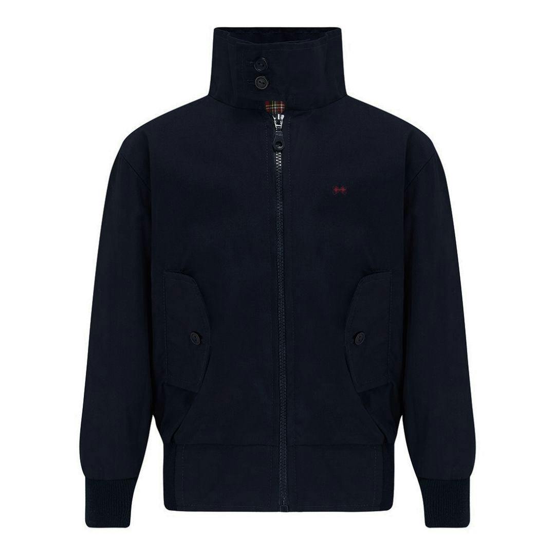 Carnaby Bomber Jacket - Raven Black