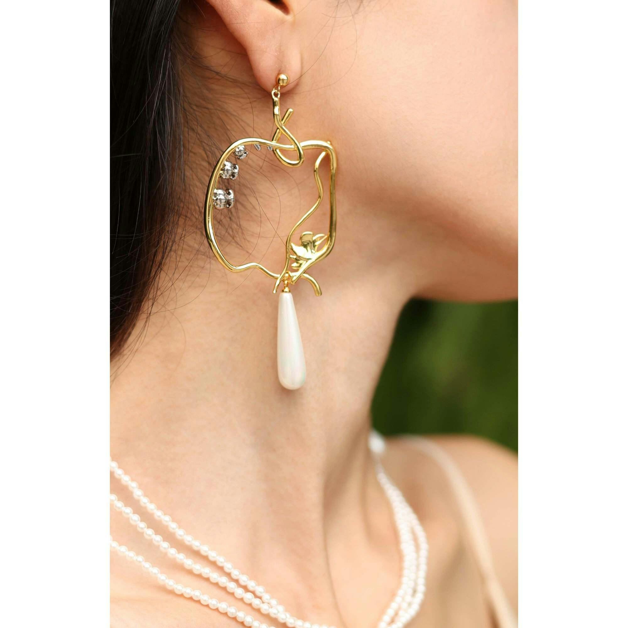 Lily of the Valley Earrings