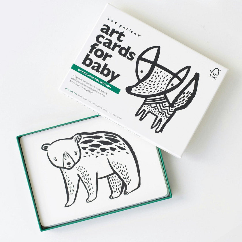 Woodland Art Cards for Baby