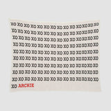 Custom Personalized Baby Sustainable Knit Throw Blanket - Typewriter