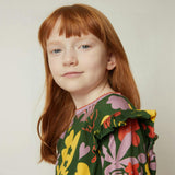 Wildflower Ruffle Long Sleeve T-Shirt