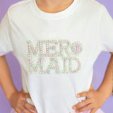 Mermaid Pearl Patch Short Sleeve T-Shirt