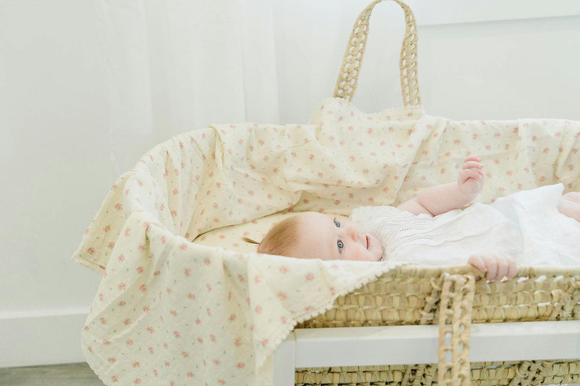 Muslin Blanket- Blush