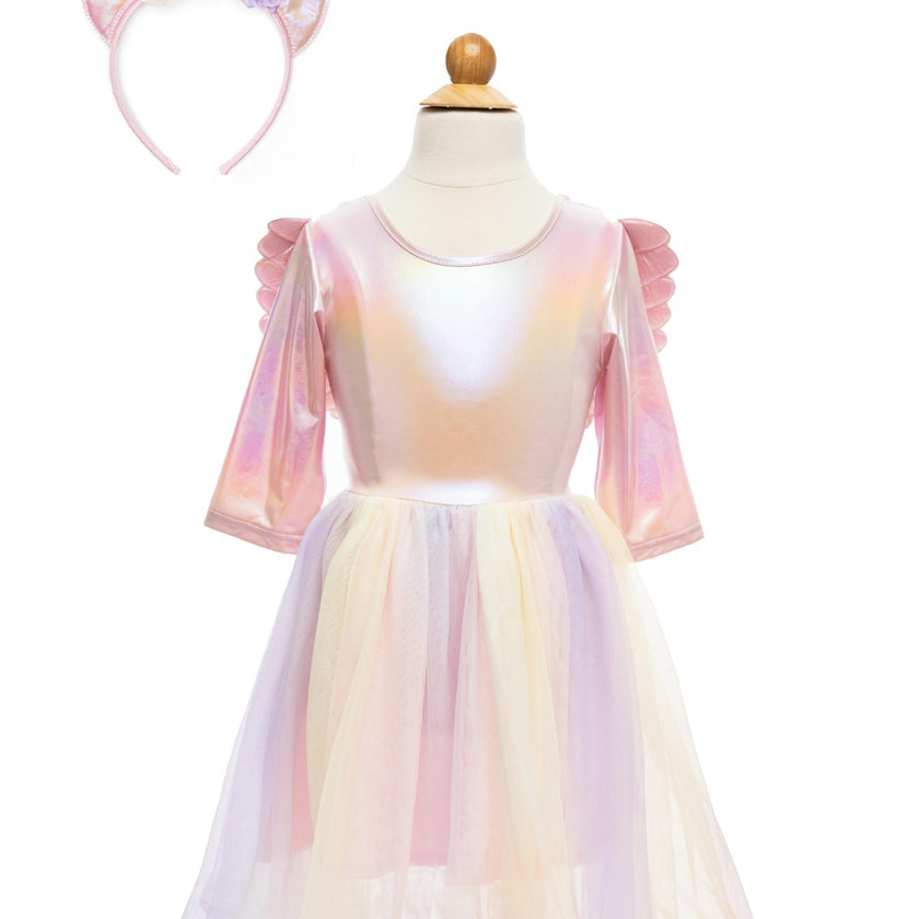 Alicorn Dress with Wings & Headband