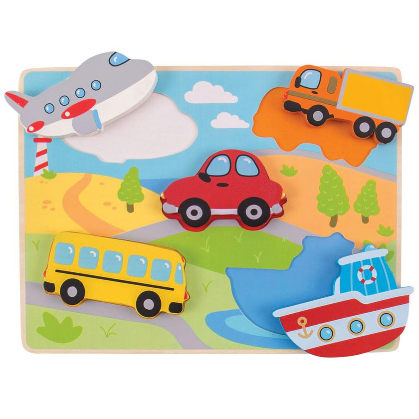 Chunky Lift Out Puzzle (Transport)