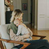 Cotton Muslin Burp Cloth - Fern