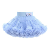 Purple Pastel Bow Tulle Skirt