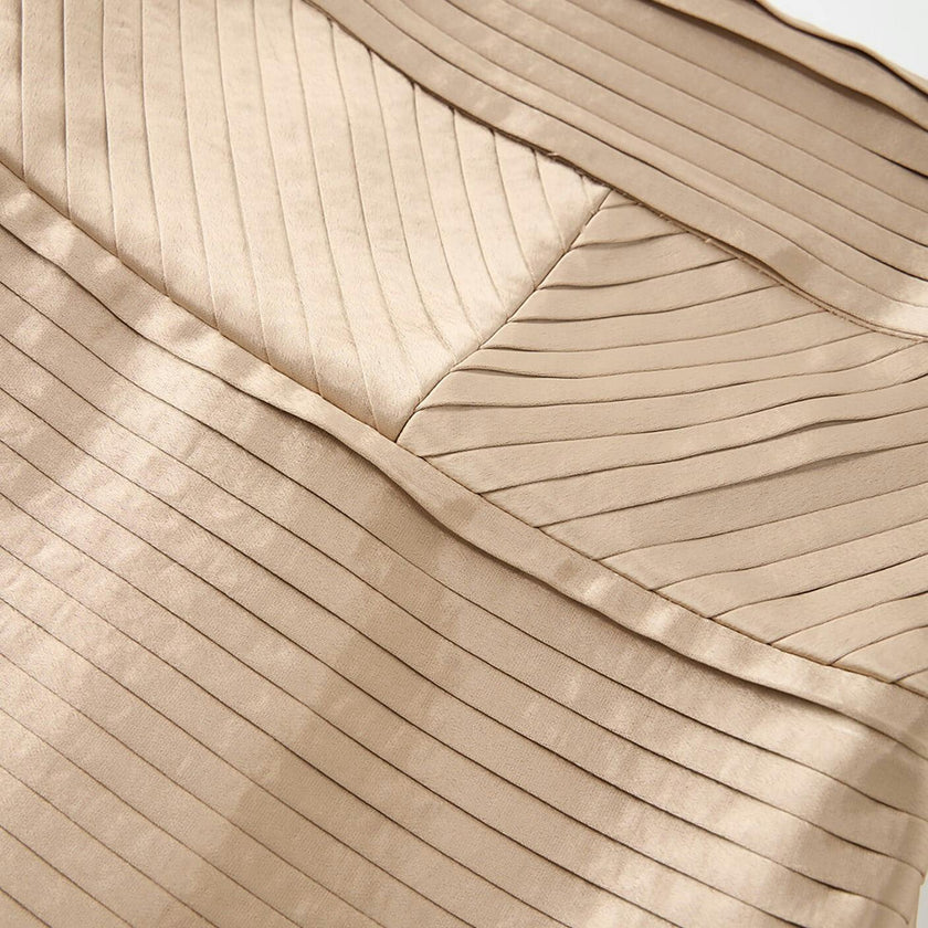 Jasmine Pleated Mini Dress