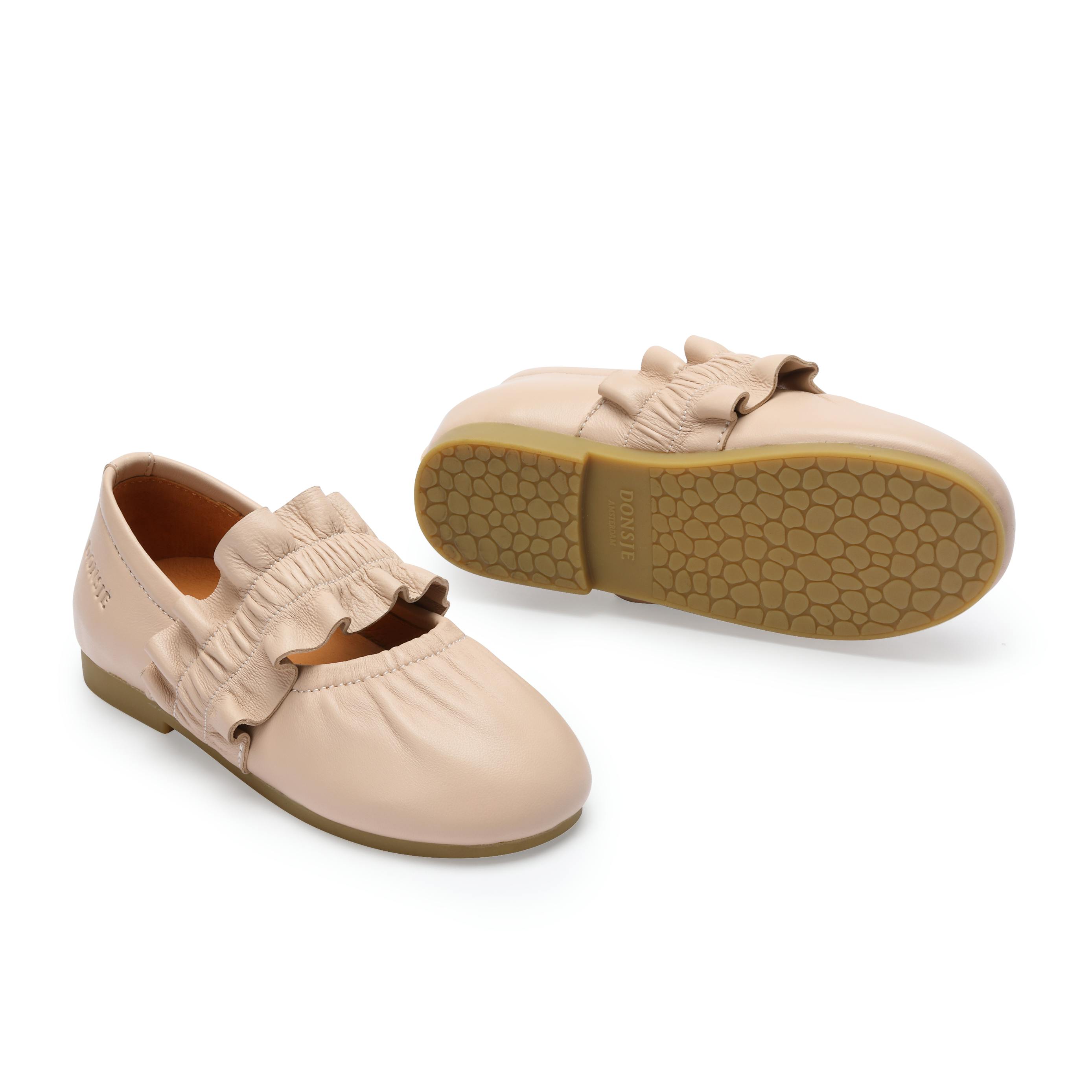 Iffie Ballerinas | Light Rose Sheep Leather
