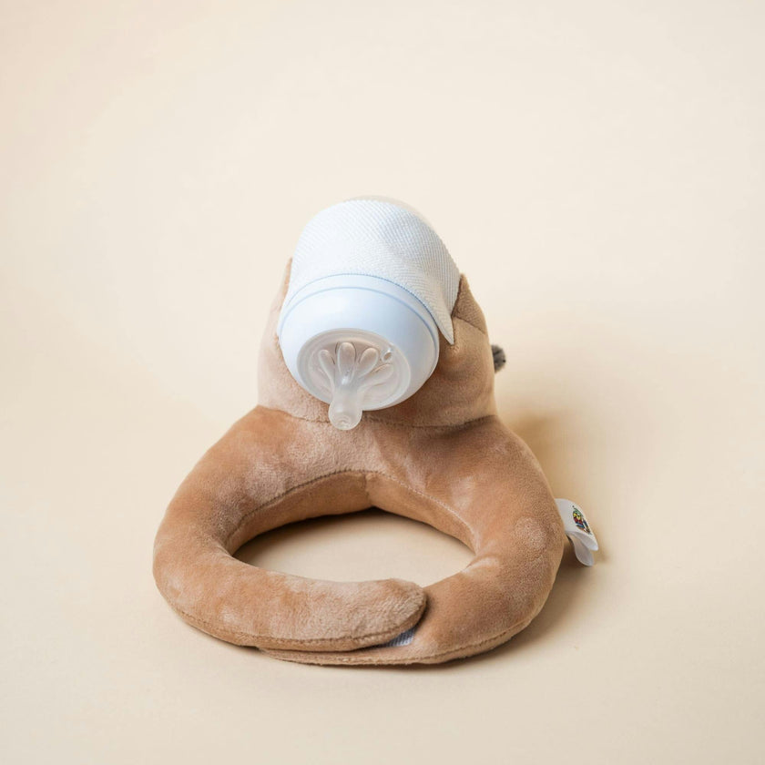 Baby Bottle Pillow Holder For Parents - Sloth