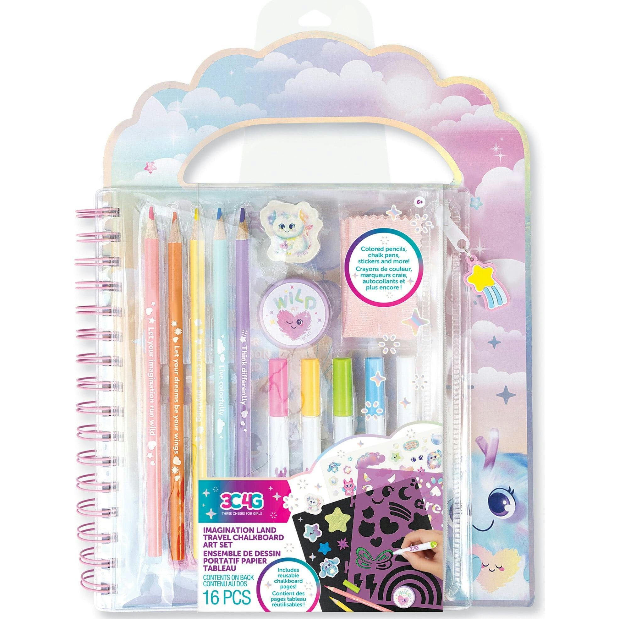 3C4G: Imagination Land Travel Chalkboard Art Set