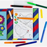 Tribe: Color Change Coloring Set - Garden Friends Activity Set