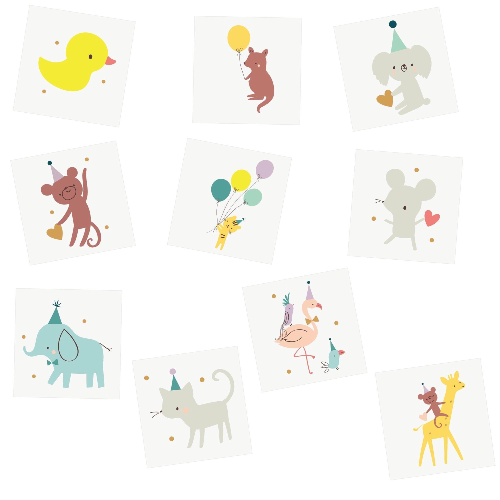 Little Celebrations  Tattoo Party Pack