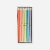 Mixed Striped Candles