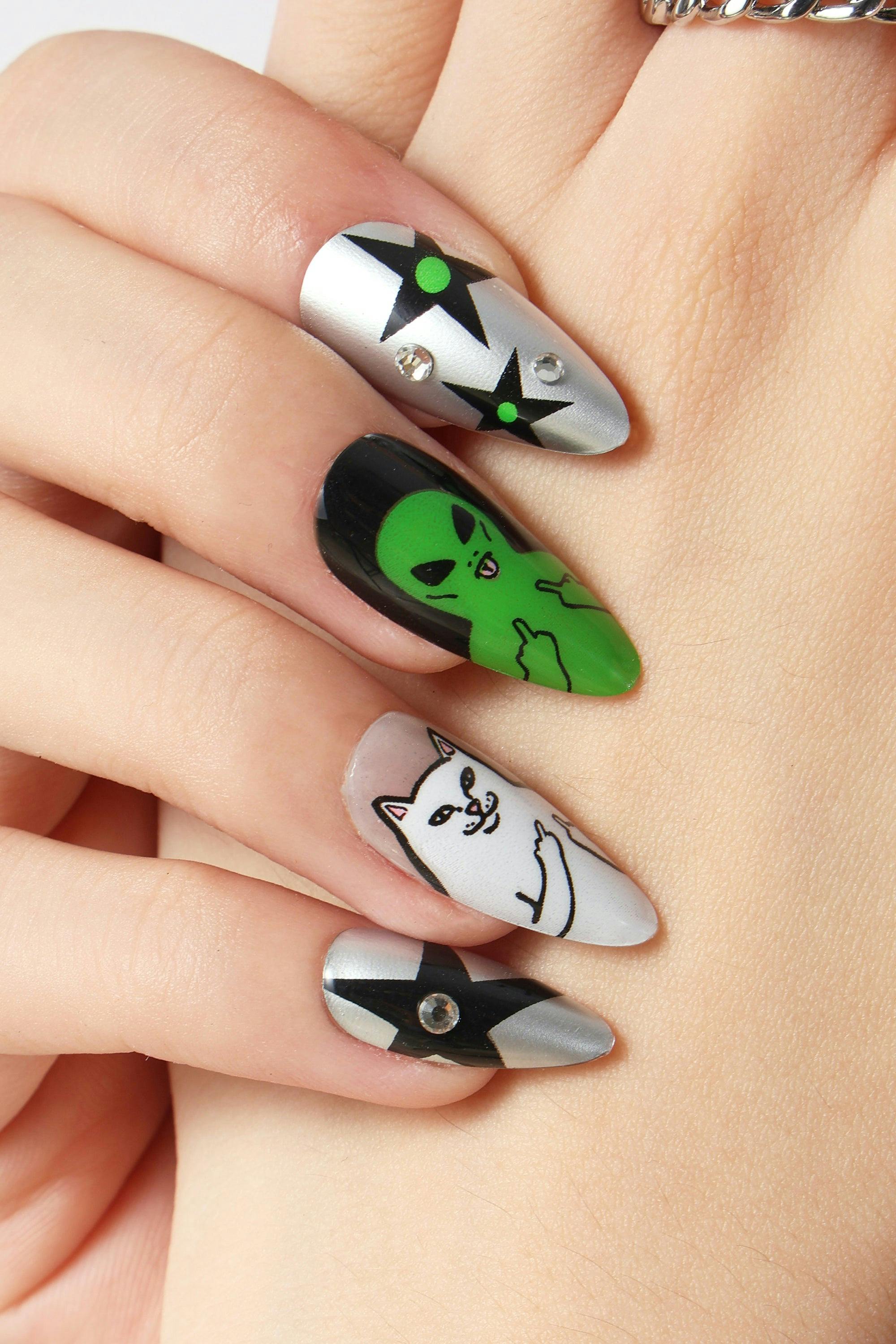 WE OUT HERE - Ripndip Press-on Nails