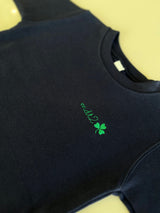 Shamrock Baby + Little Kid Classic Crewneck, Personalized