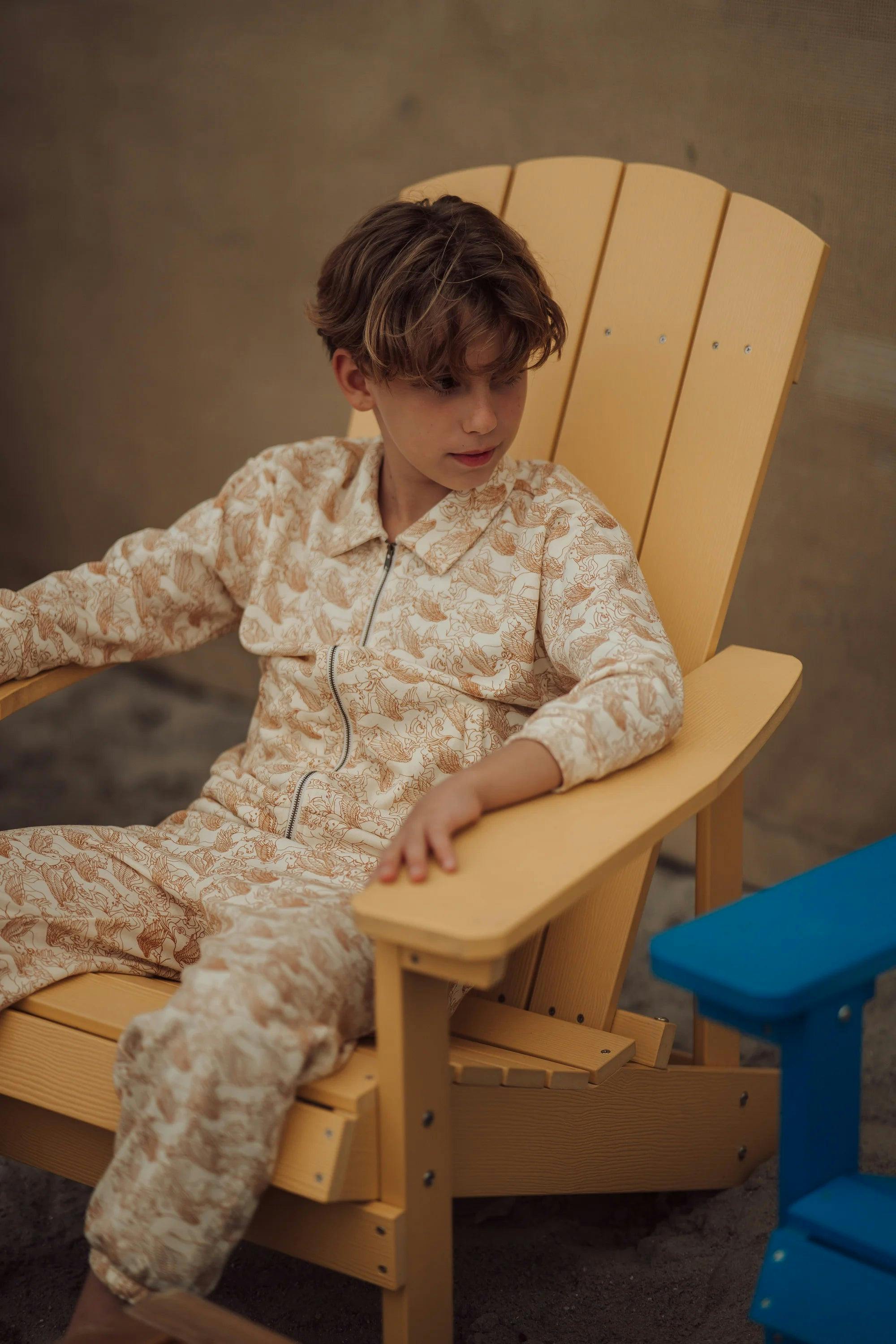 Tracksuit Pants | Organic Cotton Jersey - Pegasus