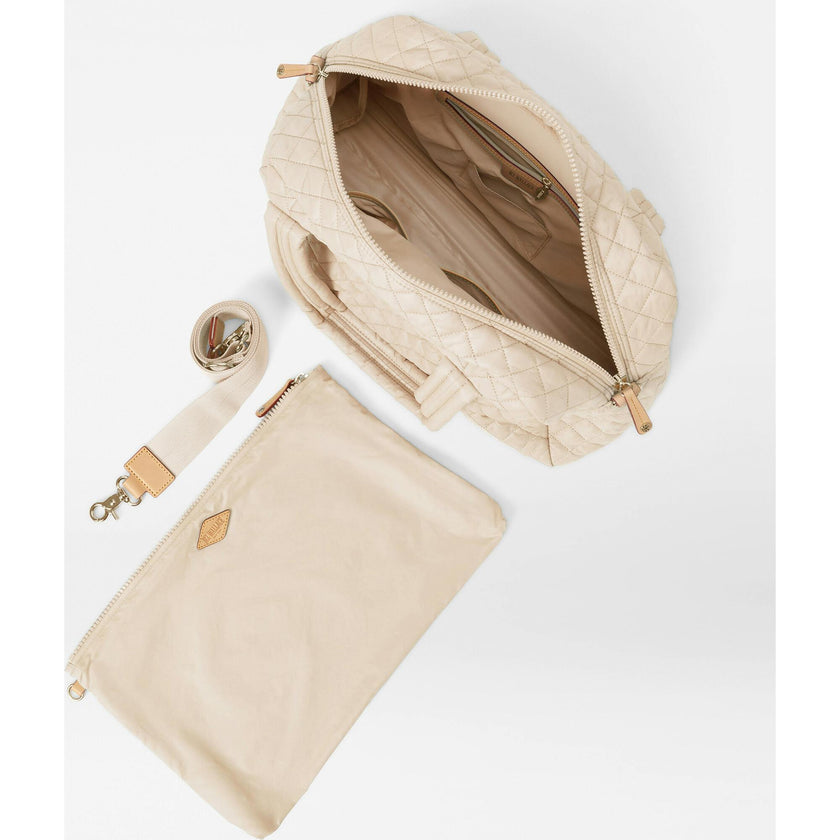 Sand Medium Metro Tote Deluxe