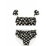 Polka Dot Mini Cabana Bikini Set