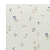 Cove Sea Life Cotton Fitted Crib Sheet