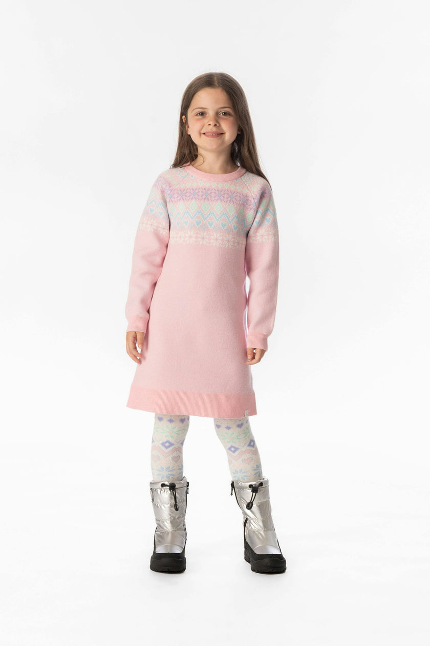 Knit Dress Light Pink