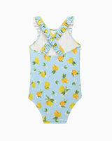 Baby Frill Swimsuit in Lemon