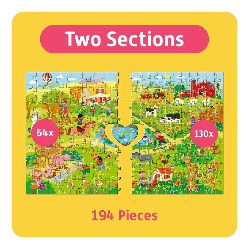 TeamPuzzle: On the Farm - 194pc