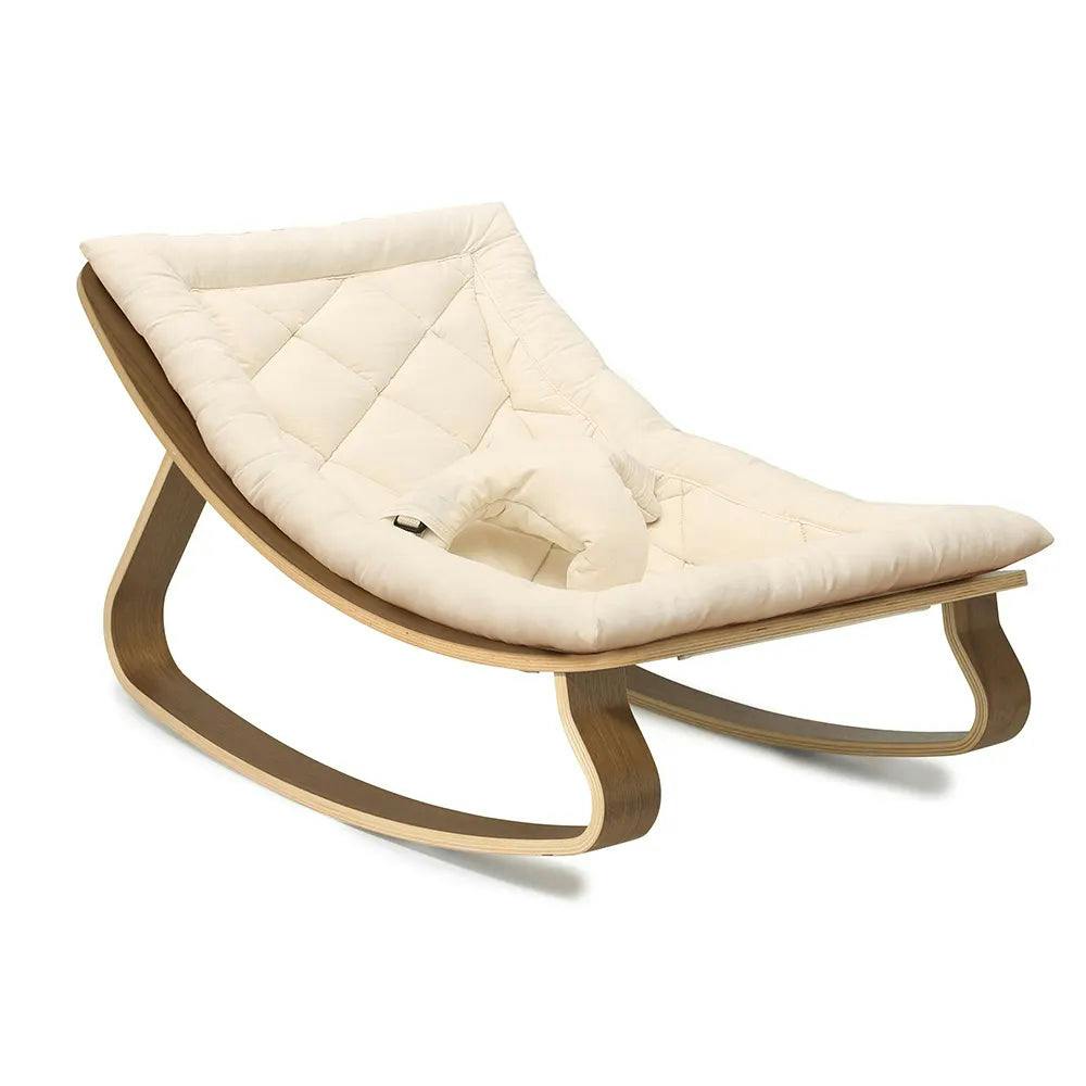 LEVO Baby Rocker in natural wood