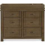 Wesley Farmhouse 6-Drawer Assembled Double Dresser