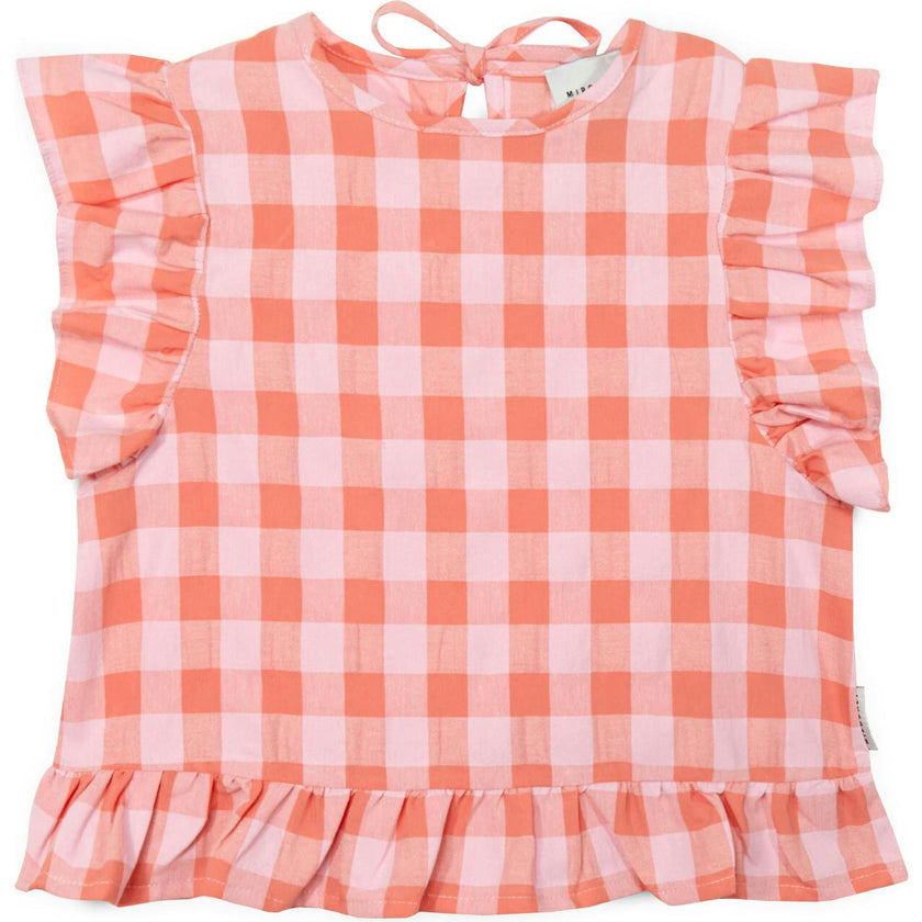 Mipounet SS26 Mirelle Sleeveless, Blouse Coral Pink
