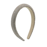 Multicolored Rhinestone Embossed Headband
