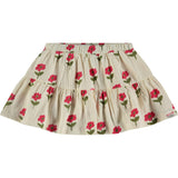 Allover Flower Print Skirt