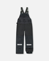 Solid Play Overall Snow Bib Black