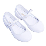 Snow White Cut-Out Flats