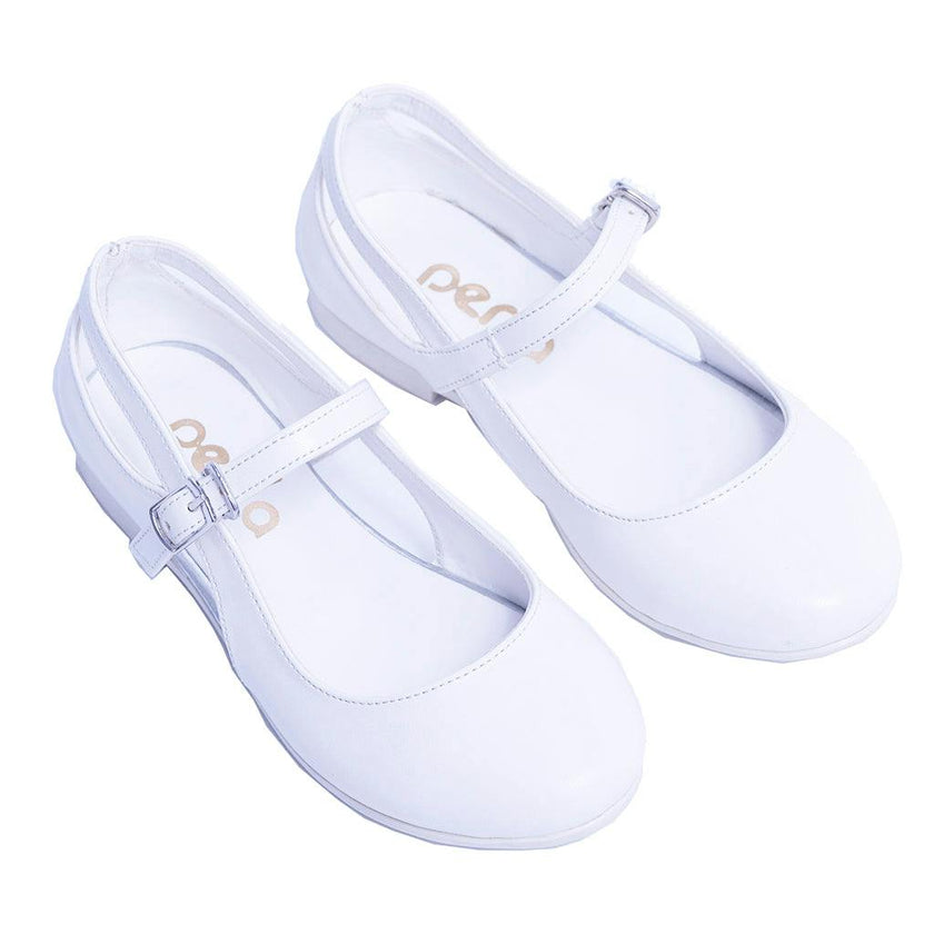 Snow White Cut-Out Flats