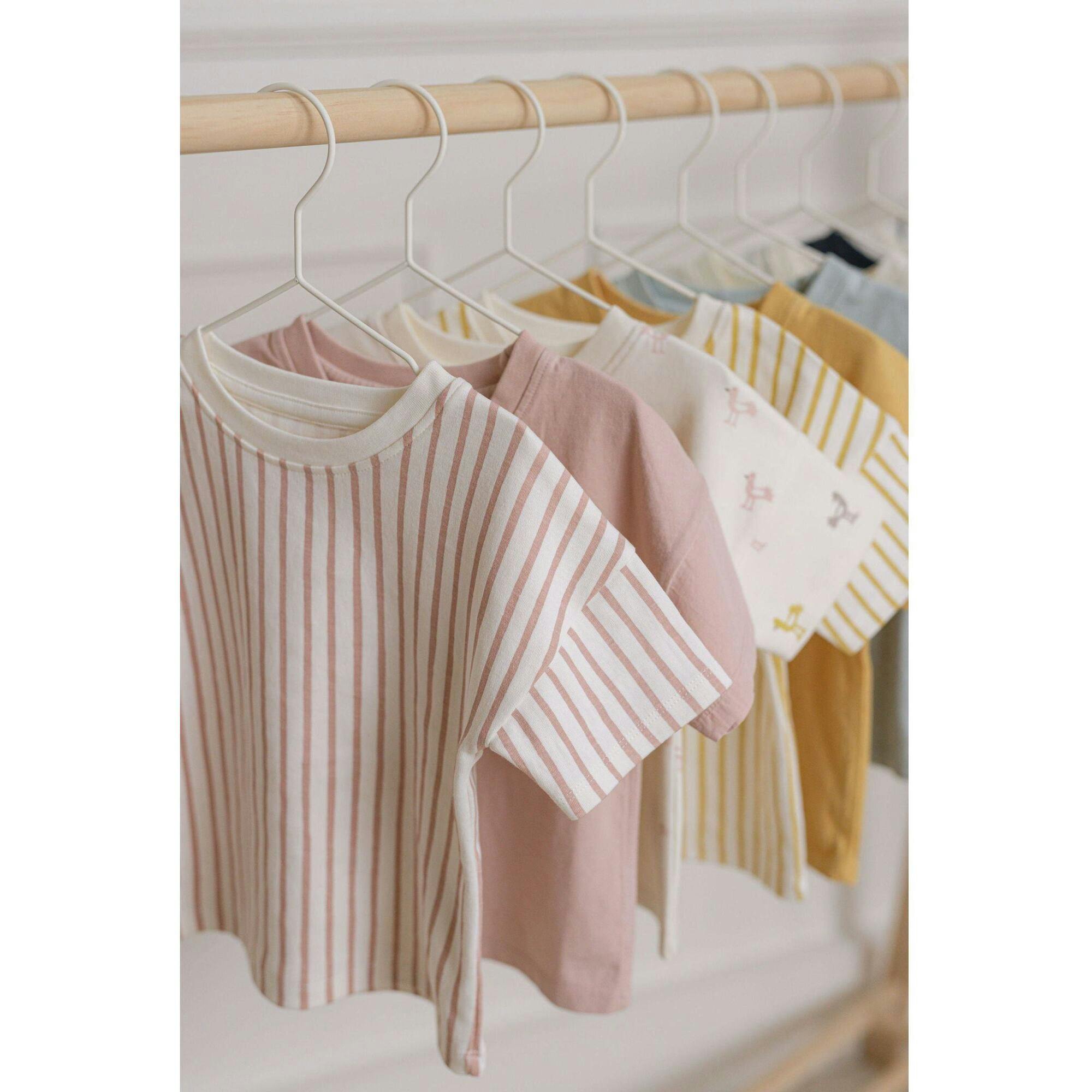 Dropped Shoulder T-Shirt, Pink