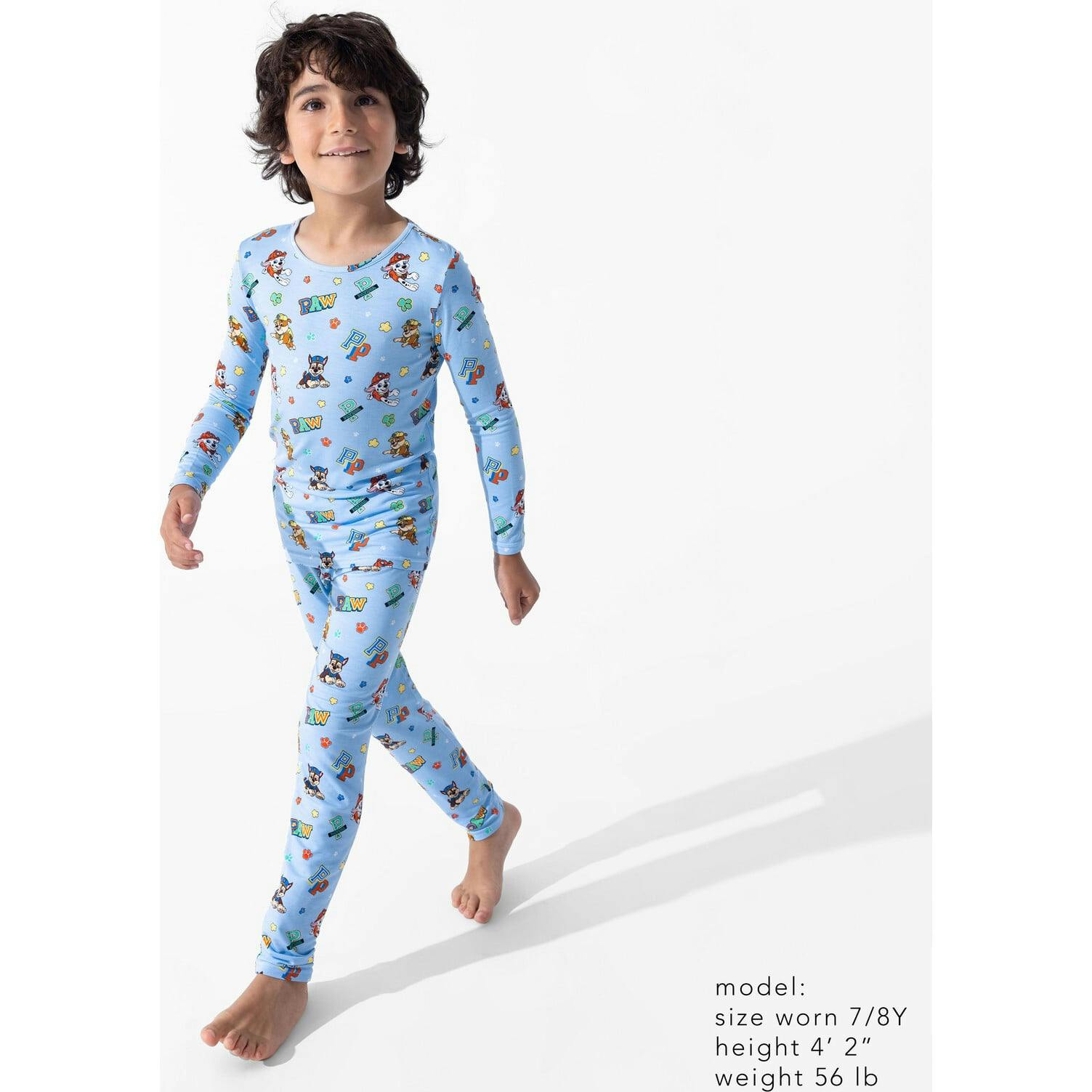PAW Patrol: Varsity Blue Bamboo Kids Pajamas