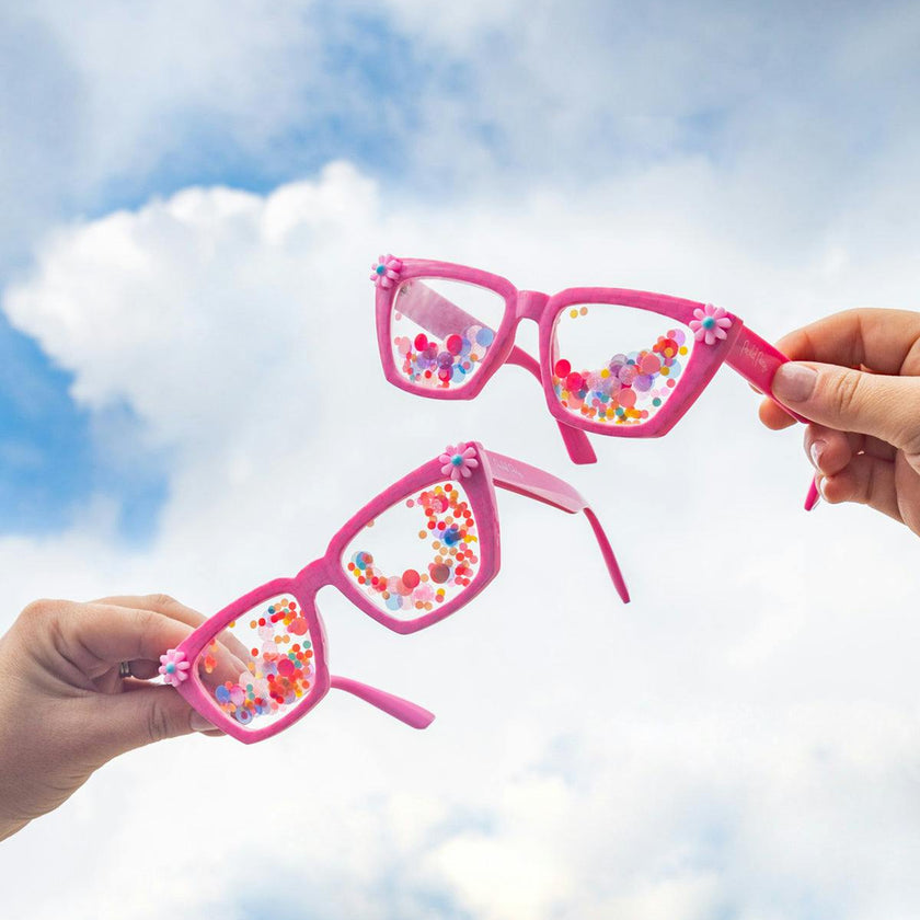 Confetti Filled Party Glasses