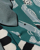 Le Bouquet Knit Blanket