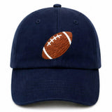 Women's Adult Football Bow Baseball Hat
