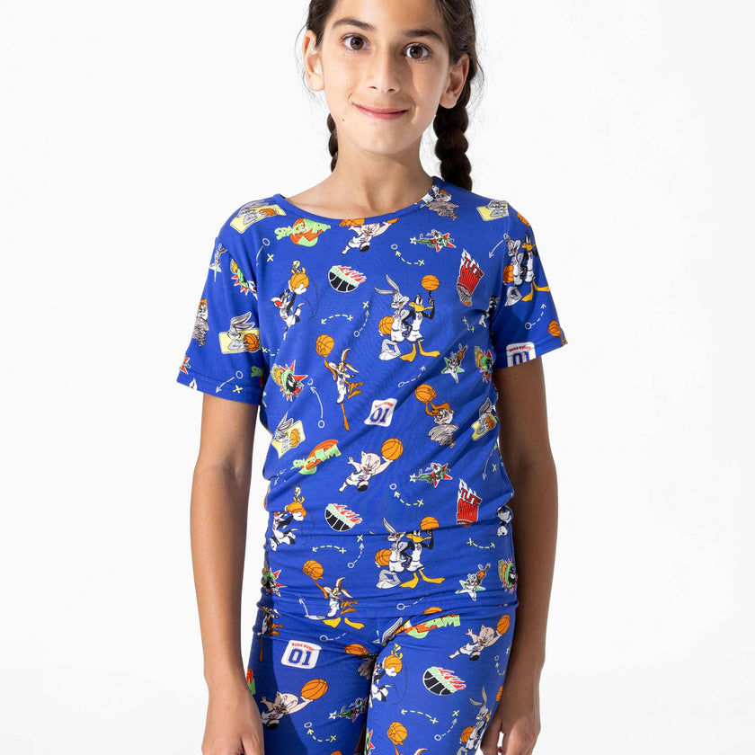 Space Jam Bamboo Kids Pajama Short Set