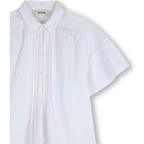 ZADIG & VOLTAIRE Poplin Pleat Dress - White