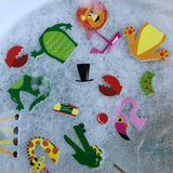 Buddy & Barney: Weird & Wonderful Animals Bath Time Stickers
