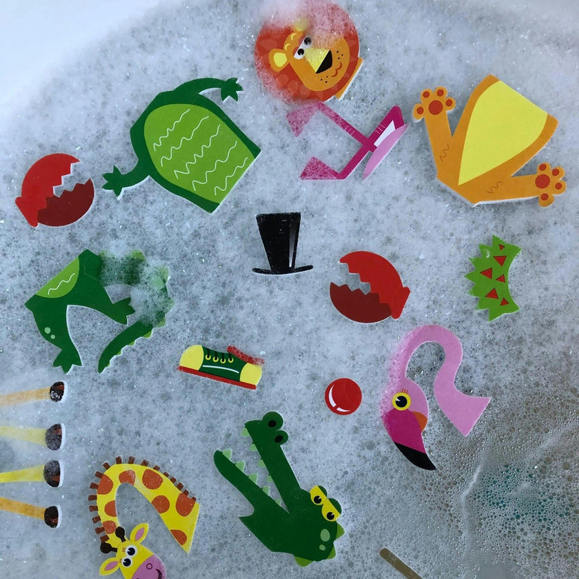 Buddy & Barney: Weird & Wonderful Animals Bath Time Stickers