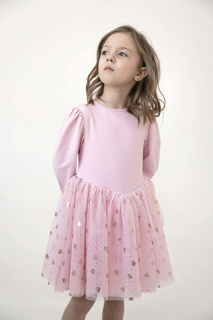Gleam Blush Tutu Dress
