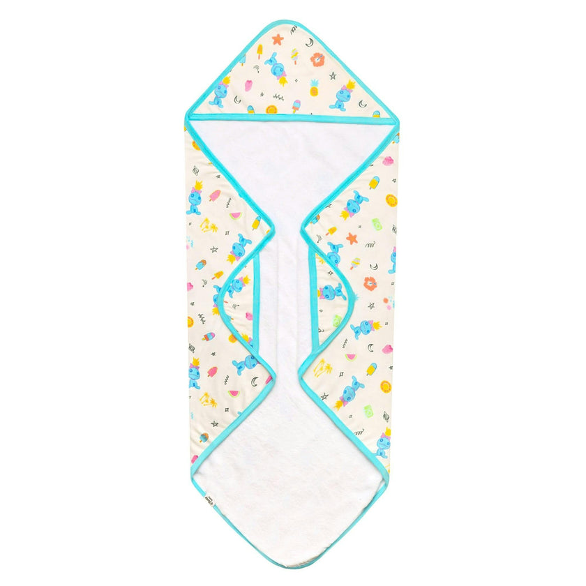 Premium Baby Knit Hooded Towel - Disney Scrump Dreamsicles